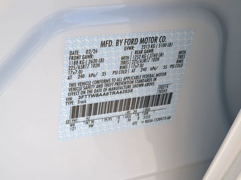 New 2026 Ford Maverick XL FWD image 71