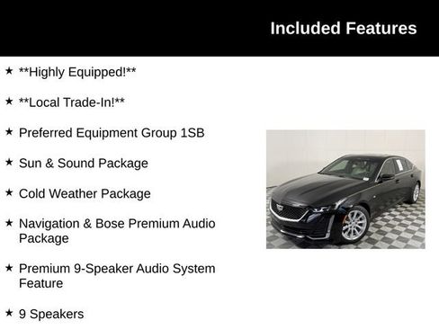 Used 2021 Cadillac CT5 Luxury w/ Sun And Sound Package RWD image 4