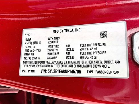 Used 2022 Tesla Model 3 Standard Range image 42