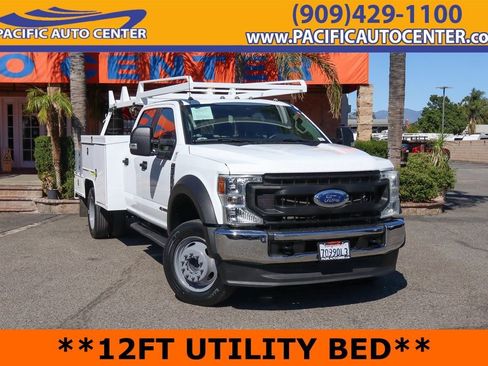 Used 2022 Ford F550 2WD Crew Cab Super Duty w/ Power Equipment Group image 1