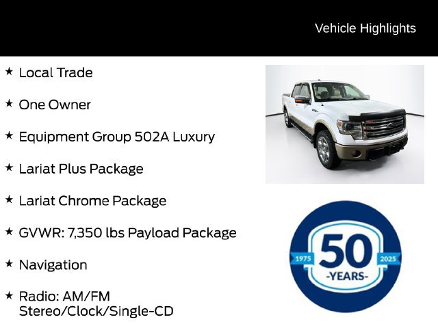 Used 2013 Ford F150 Lariat w/ Luxury Equipment Group AWD/4WD image 6