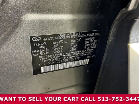 Used 2019 Hyundai Santa Fe SE image 17