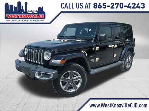 Certified 2019 Jeep Wrangler Unlimited Sahara AWD/4WD image 1
