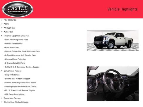 Certified 2024 GMC Sierra 2500 Pro w/ Convenience Package AWD/4WD image 3