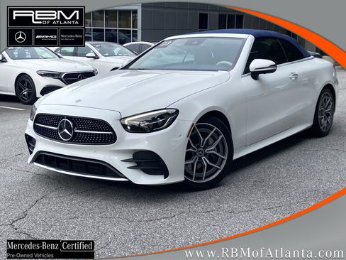 Certified 2023 Mercedes-Benz E 450 Cabriolet image 1