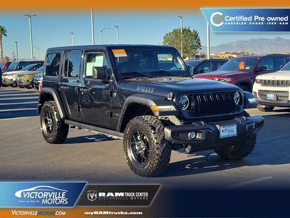 Certified 2025 Jeep Wrangler Unlimited Sport