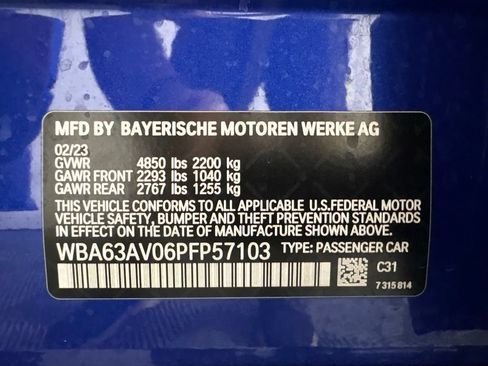 Used 2023 BMW 430i Gran Coupe w/ M Sport Package RWD image 33