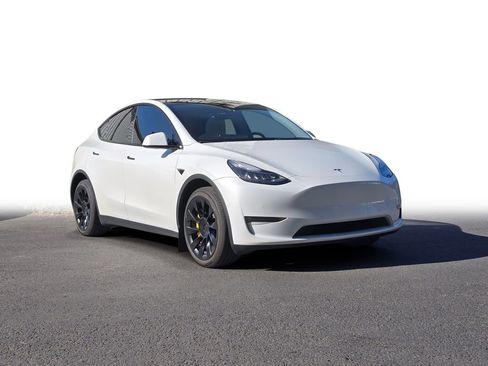 Used 2022 Tesla Model Y Long Range AWD/4WD image 1