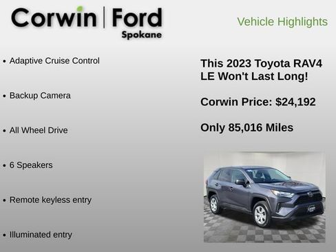 Used 2023 Toyota RAV4 LE image 6