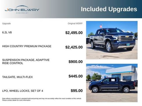 Certified 2023 Chevrolet Silverado 1500 High Country w/ High Country Premium Package AWD/4WD image 7