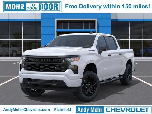 New 2026 Chevrolet Silverado 1500 Custom w/ Turbomax Blackout Package AWD/4WD image 9