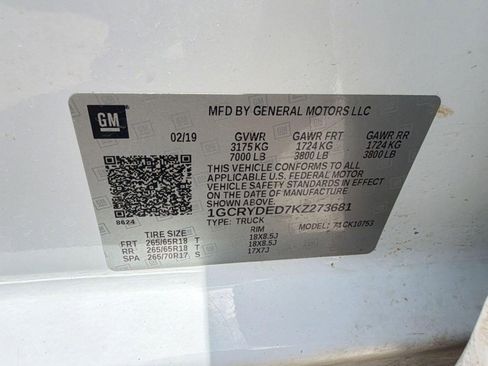 Used 2019 Chevrolet Silverado 1500 LT w/ All-Star Edition AWD/4WD image 18