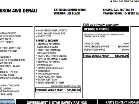 Used 2025 GMC Yukon Denali AWD/4WD image 7