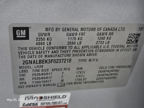 Used 2015 Chevrolet Equinox LT w/ Driver Convenience Package FWD image 31