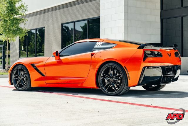 Used 2019 Chevrolet Corvette Stingray Coupe w/ Carbon Flash Badge Package RWD image 40