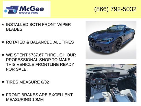 Used 2024 BMW M4 xDrive Competition AWD/4WD image 8