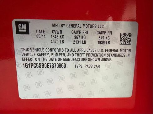Used 2014 Chevrolet Cruze LT FWD image 23