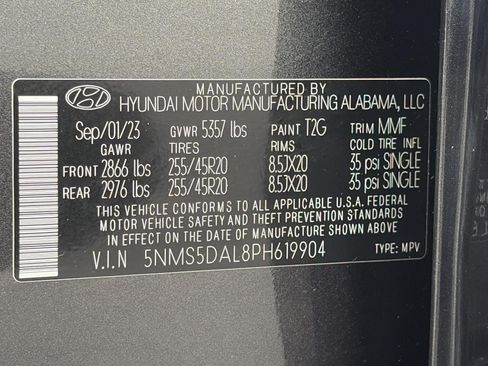 Used 2023 Hyundai Santa Fe Calligraphy AWD/4WD image 29