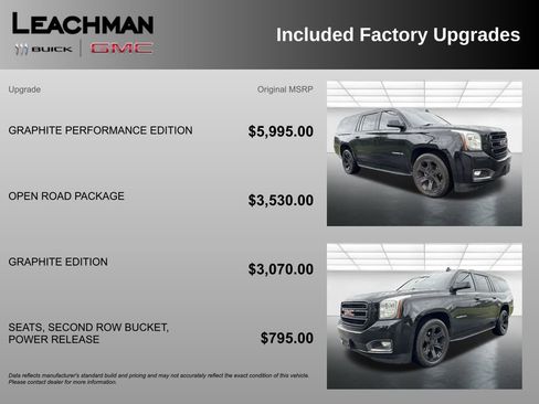 Used 2019 GMC Yukon XL SLT w/ Graphite Performance Edition RWD image 10