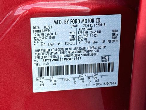 Certified 2023 Ford Maverick XLT FWD image 29