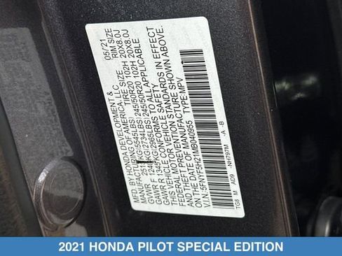 Certified 2021 Honda Pilot Special Edition image 34