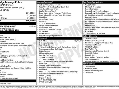 Used 2018 Dodge Durango 2WD w/ Trailer Tow Group IV image 15