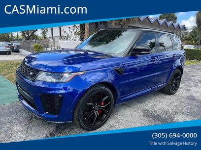 Used 2022 Land Rover Range Rover Sport SVR