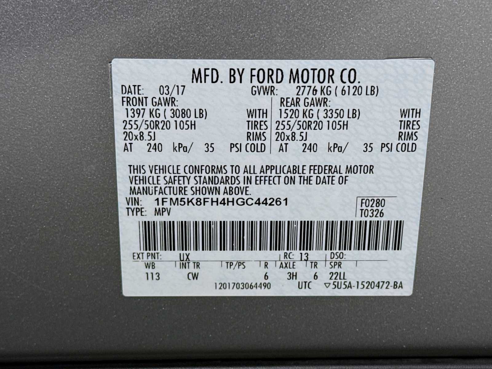 Used 2017 Ford Explorer Limited AWD/4WD image 32