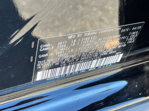 Used 2025 Subaru Crosstrek 2.5i Limited w/ Crosstrek Mirror Package AWD/4WD image 34