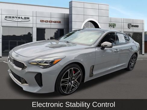Used 2022 Kia Stinger GT1 w/ Red Interior Color Package RWD image 8