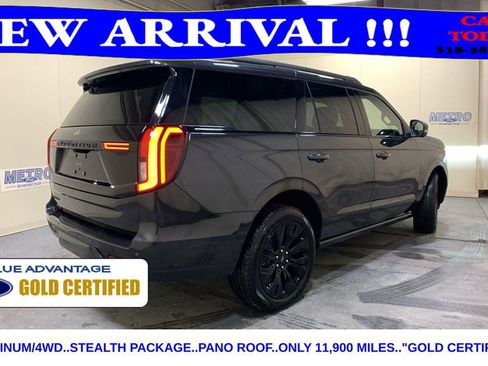 Used 2025 Ford Expedition Platinum w/ Stealth Appearance Package image 3