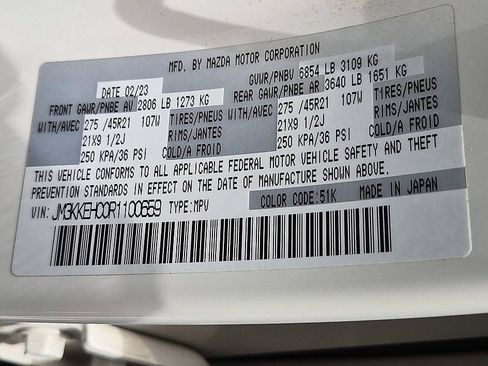 Certified 2024 MAZDA CX-90 3.3 Turbo S w/ Premium Plus AWD/4WD image 39