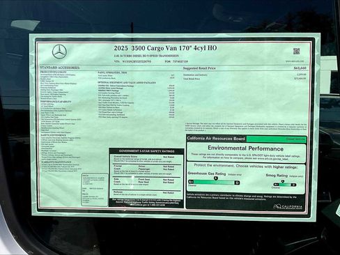 New 2025 Mercedes-Benz Sprinter 3500 image 19