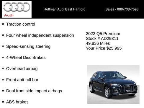 Used 2022 Audi Q5 2.0T Premium AWD/4WD image 18