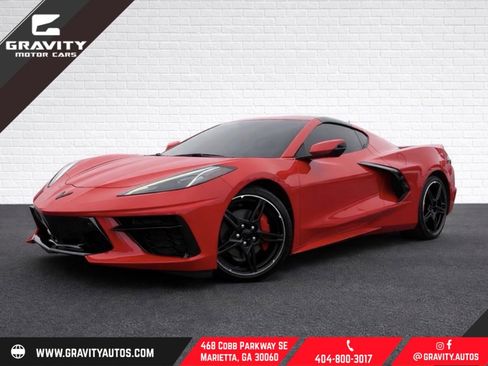 Used 2020 Chevrolet Corvette Stingray Premium Cpe w/ 3LT Preferred Equipment Group image 1