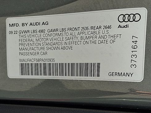 Used 2023 Audi A5 2.0T Premium Plus w/ Premium Plus AWD/4WD image 27