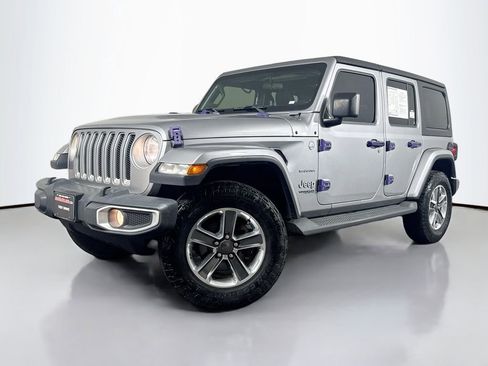 Used 2021 Jeep Wrangler Unlimited Sahara AWD/4WD image 1