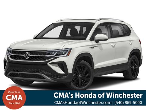 Used 2022 Volkswagen Taos SEL w/ Panoramic Sunroof Package FWD image 1