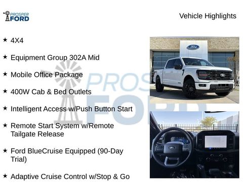 Used 2024 Ford F150 XLT w/ Equipment Group 302A MID AWD/4WD image 5