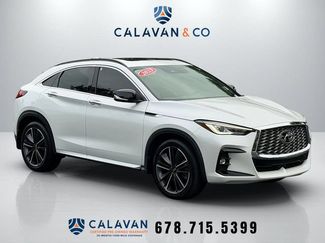 Used 2023 INFINITI QX55 Luxe w/ Cargo Package AWD/4WD video 1