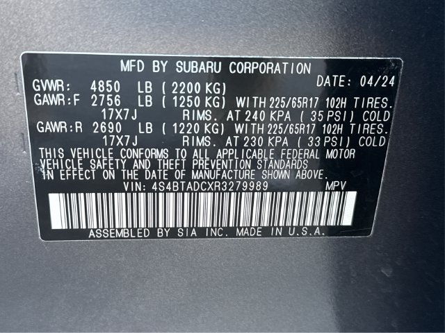 Used 2024 Subaru Outback Premium AWD/4WD image 26
