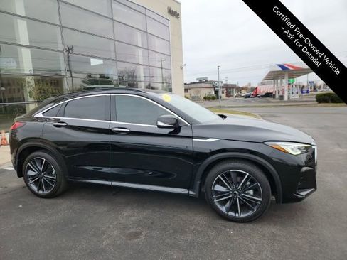 Certified 2023 INFINITI QX55 Luxe w/ Cargo Package image 4