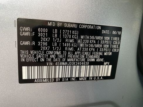 Used 2019 Subaru Ascent Limited image 35