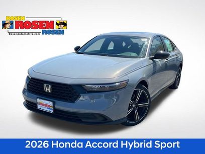 New 2026 Honda Accord Sport