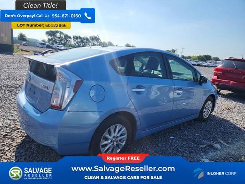 Used 2013 Toyota Prius Prime Plug-In Hybrid FWD image 4