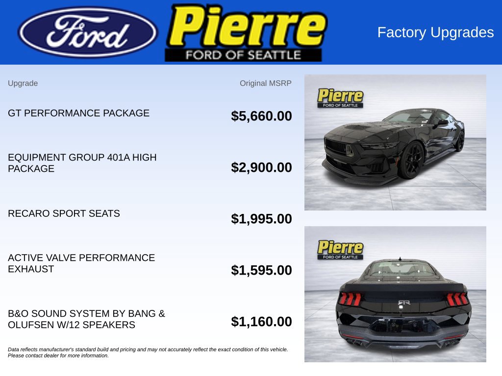 New 2026 Ford Mustang GT Premium w/ GT Performance Package RWD image 13