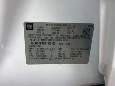 Used 2016 Chevrolet Colorado W/T w/ WT Convenience Package RWD image 24