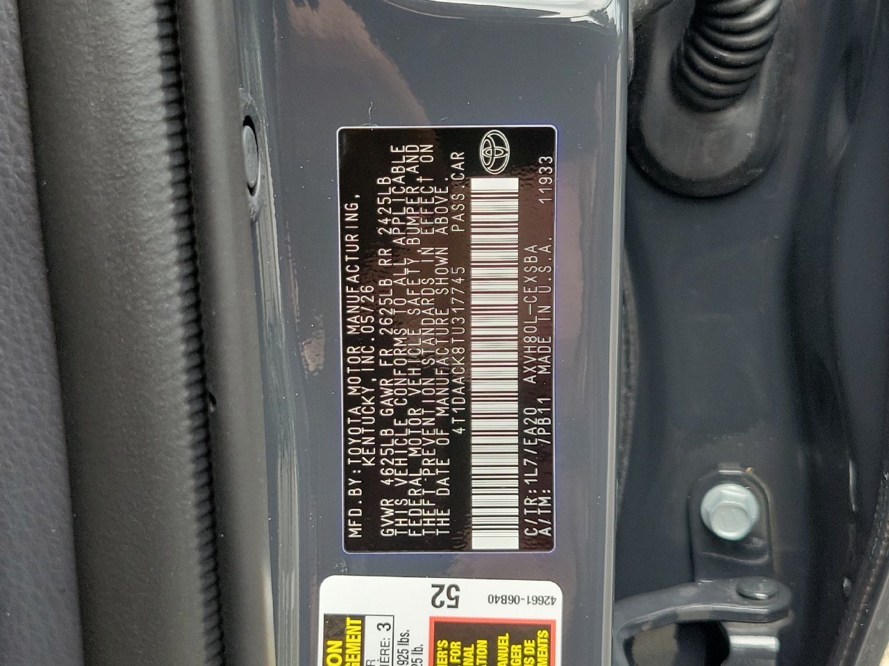 Used 2026 Toyota Camry SE w/ Convenience Package FWD image 34