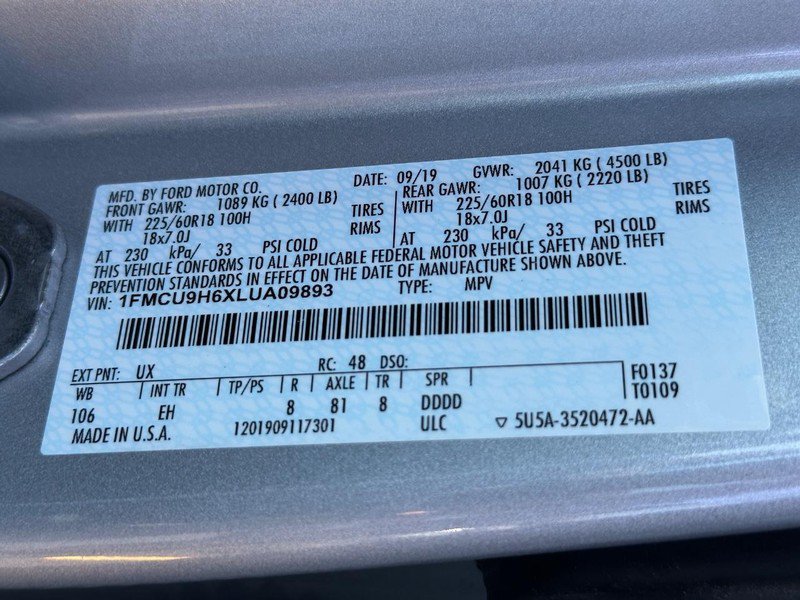 Used 2020 Ford Escape SEL AWD/4WD image 26