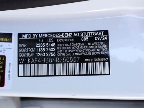 Used 2025 Mercedes-Benz C 300 4MATIC Sedan image 88